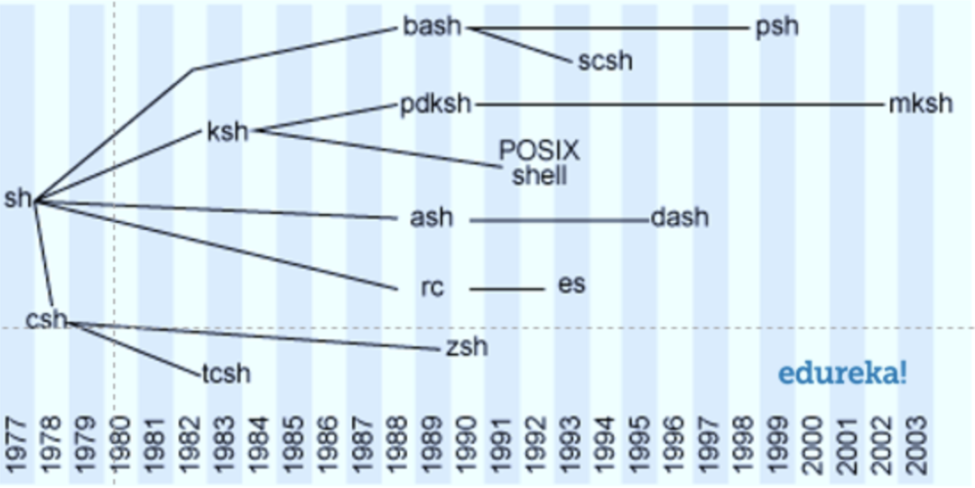 shell 脚本解释器的发展史